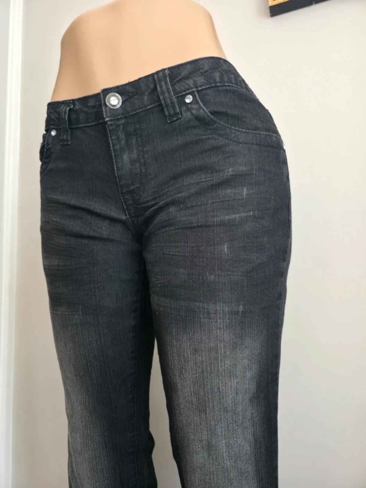 Seductions FD Low Rise Straight Vintage Y2K Jeans UK Size 12/14