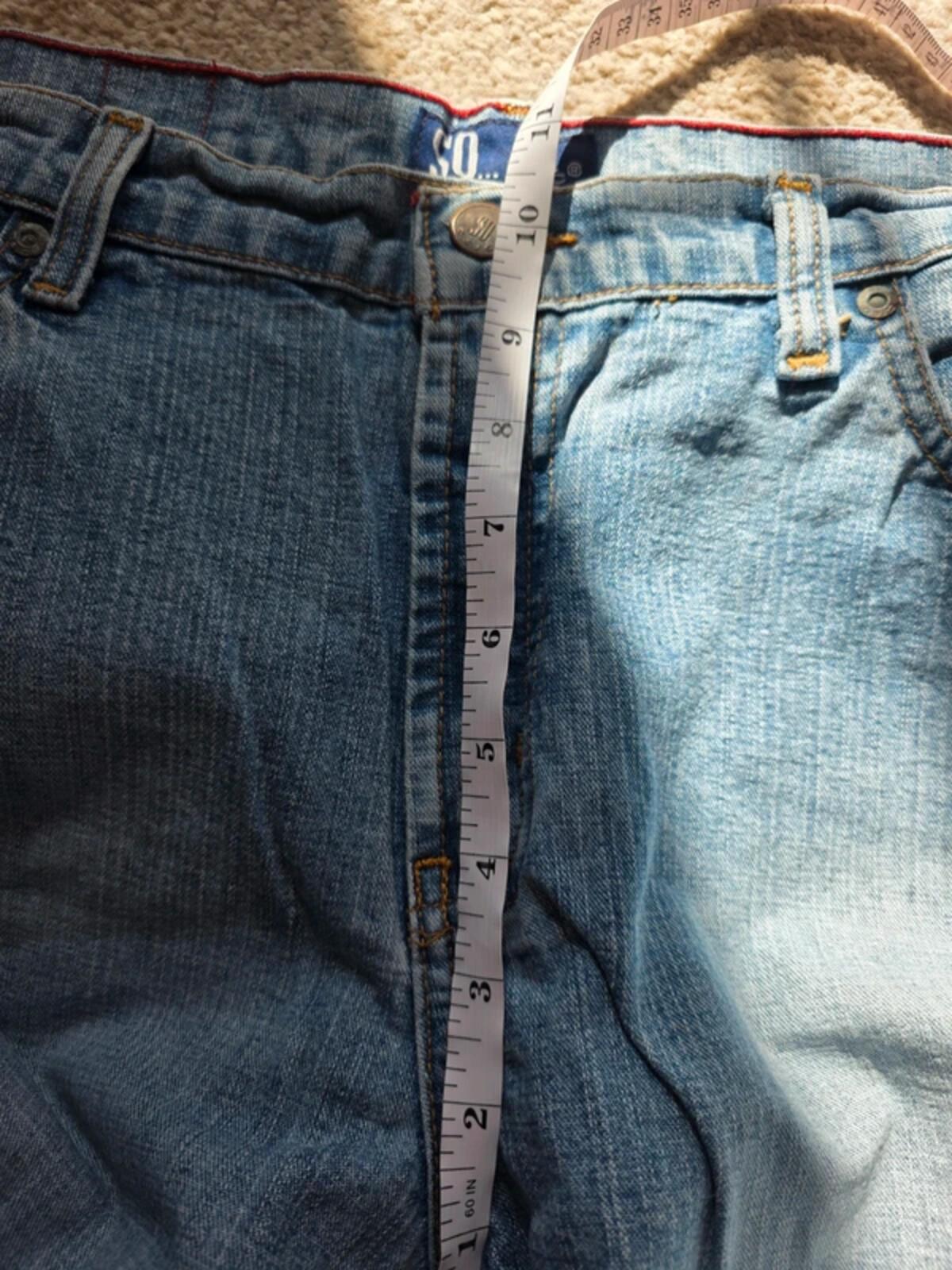 Vintage Y2K So GSJC Mid Rise Bootcut Jeans UK Size 14