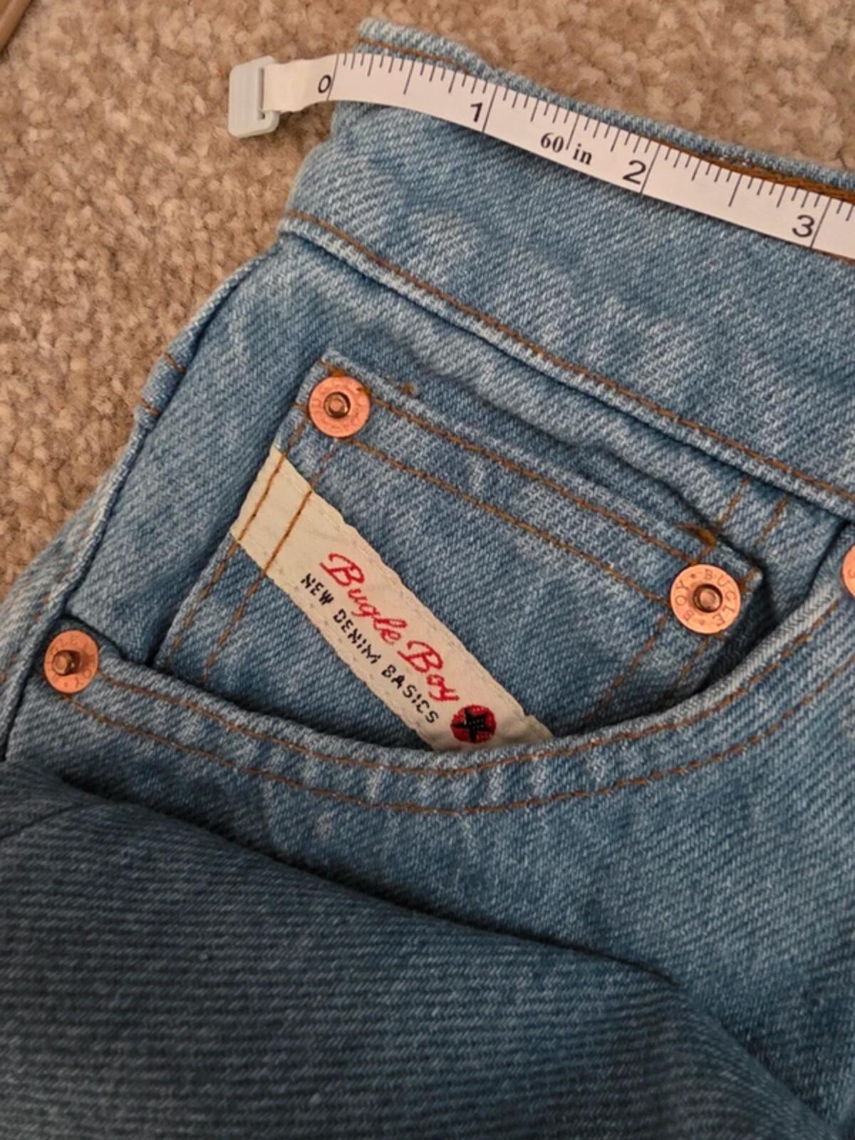 Bugle Boy High Rise Mum Vintage Y2K Jeans UK Size 6