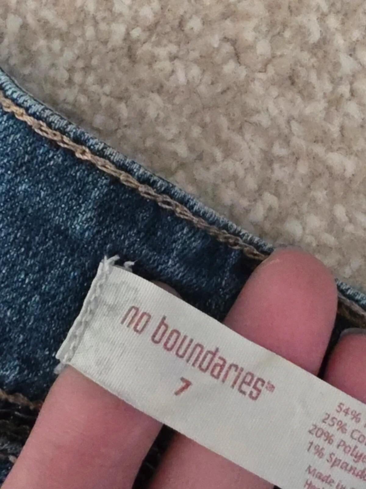 No Boundaries Low Rise Bootcut Vintage Y2K Jeans UK Size 8