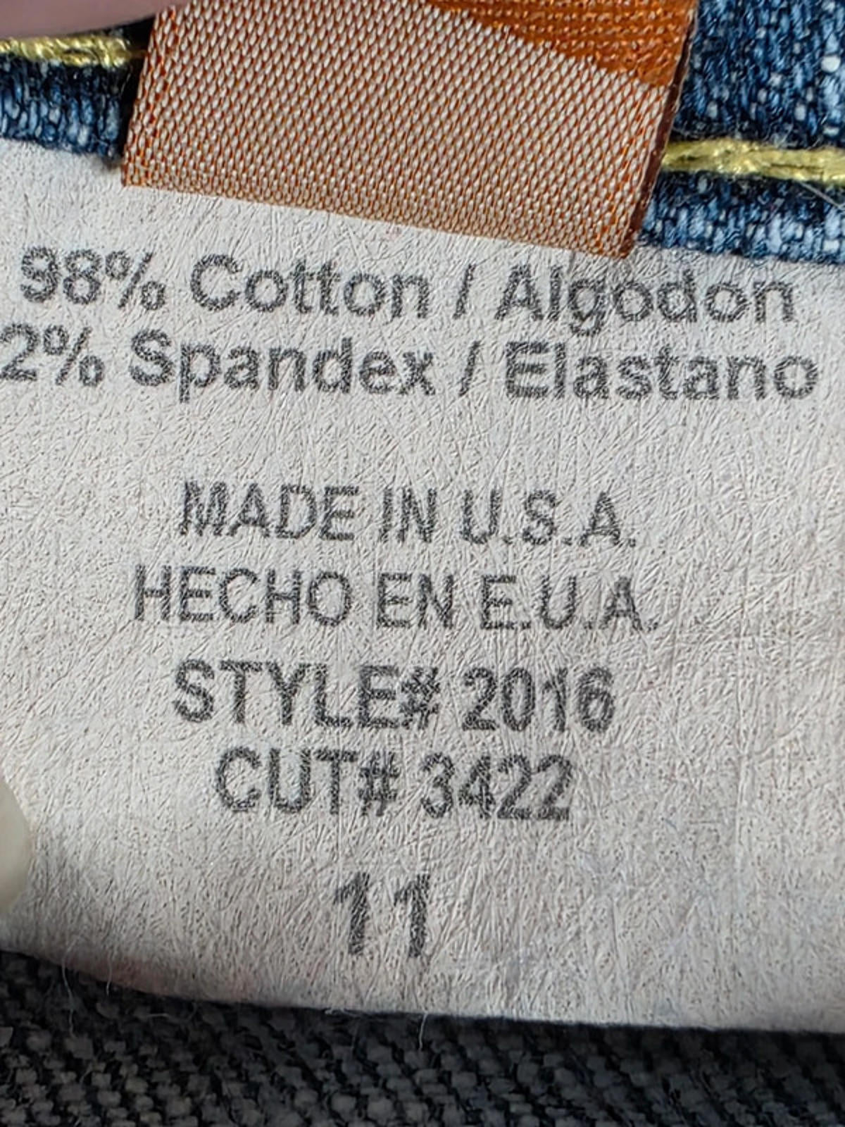 Vintage Y2K Hammer Mid Rise Bootcut Jeans UK Size 10