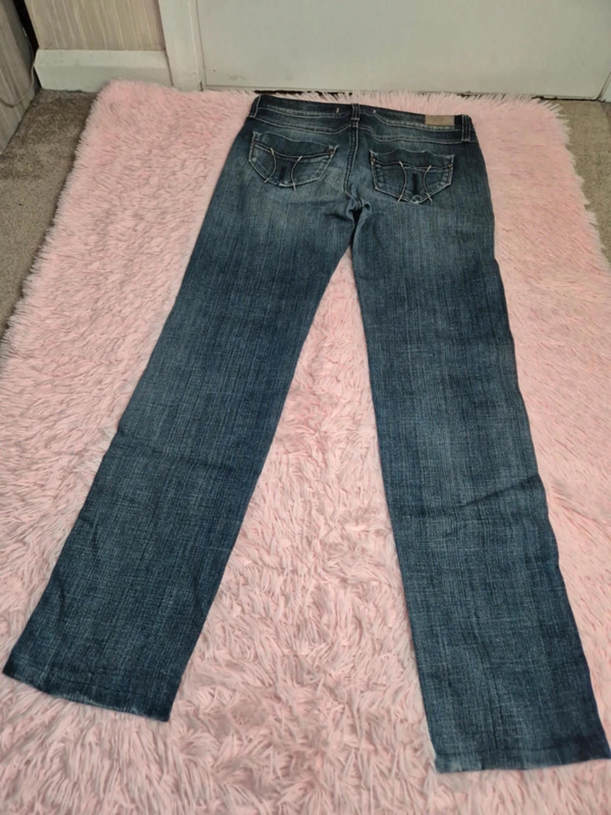 Vintage Y2K Straight Jeans UK size 10 Petite