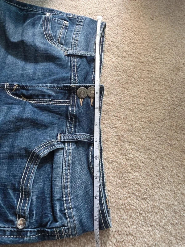 Wallflower Mid Rise Bootcut Vintage Y2K Jeans UK Size 10/12 Petite