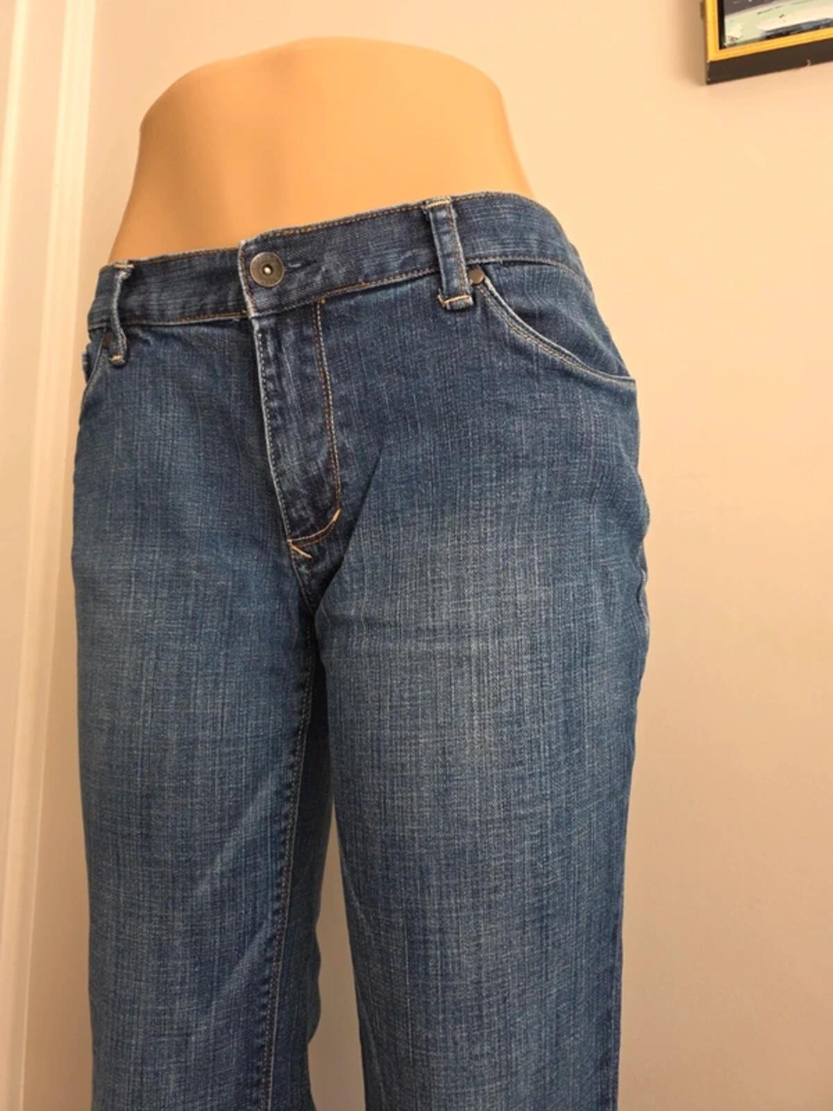 Mossimo Low Rise Loose Bootcut Vintage Y2K Jeans UK Size 10/12