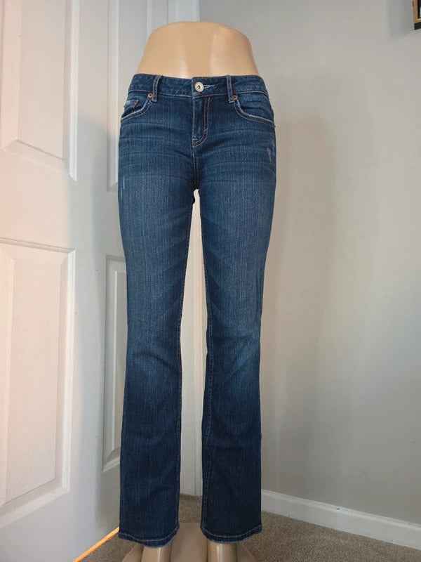 Aeropostale Low Rise Straight Vintage Y2K Jeans UK Size 8