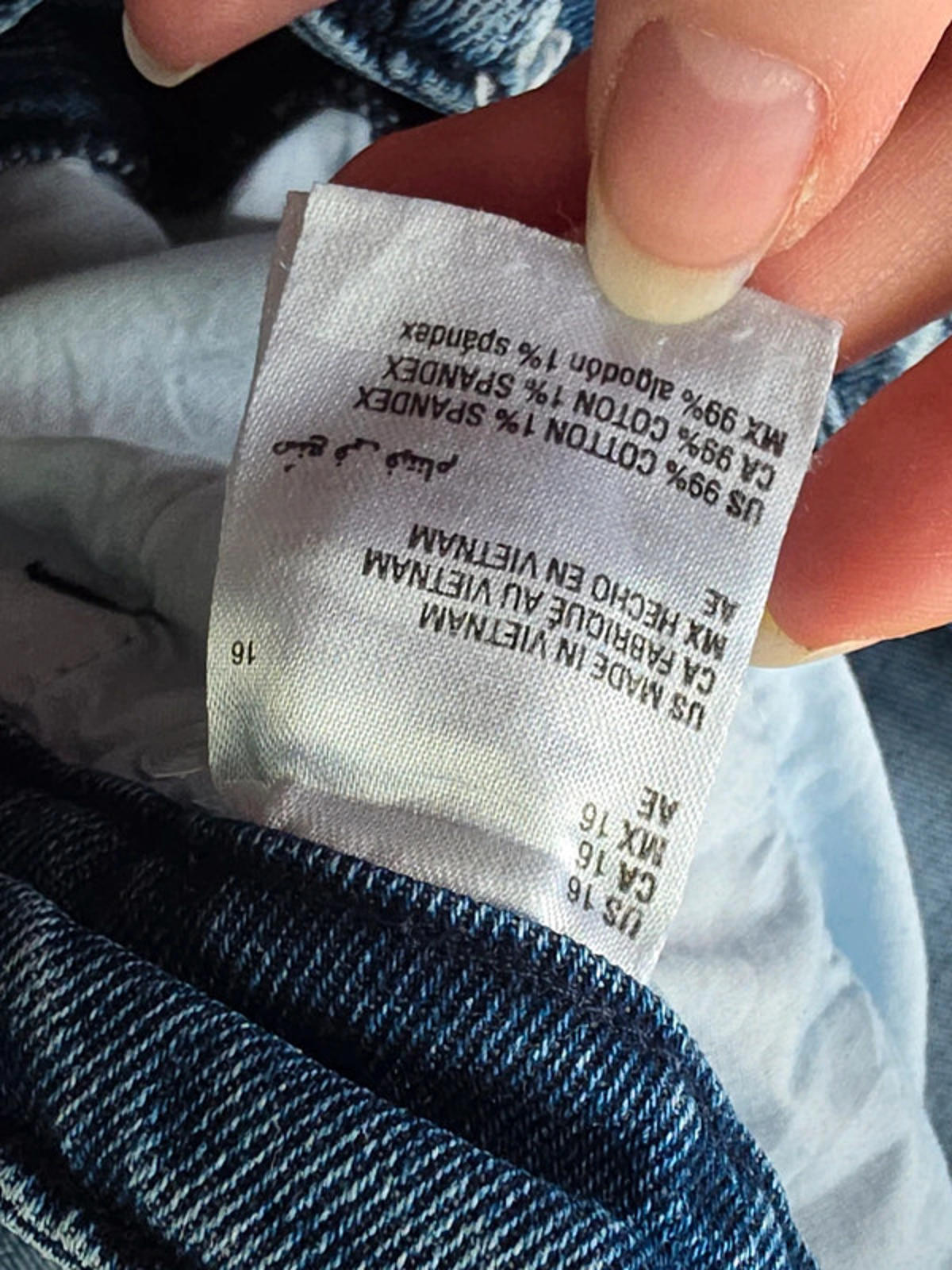 Y2K Style & Co Mid Rise Straight Ankle Jeans UK Size 16