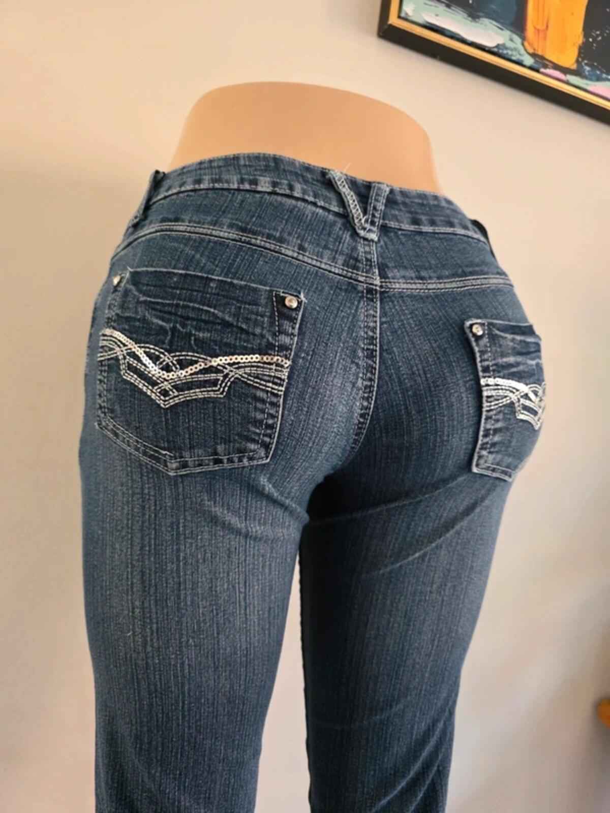 5ive Low Rise Bootcut Jeans UK Size 6