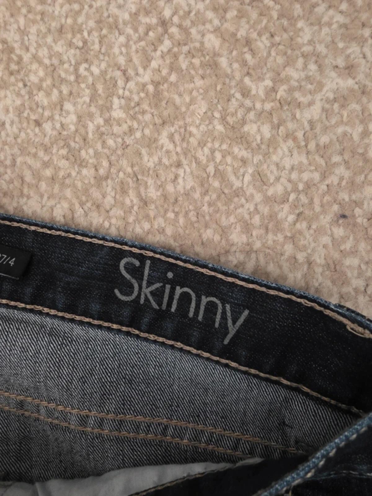 Calvin Klein Low Rise Skinny Vintage Y2K Jeans UK Size 8
