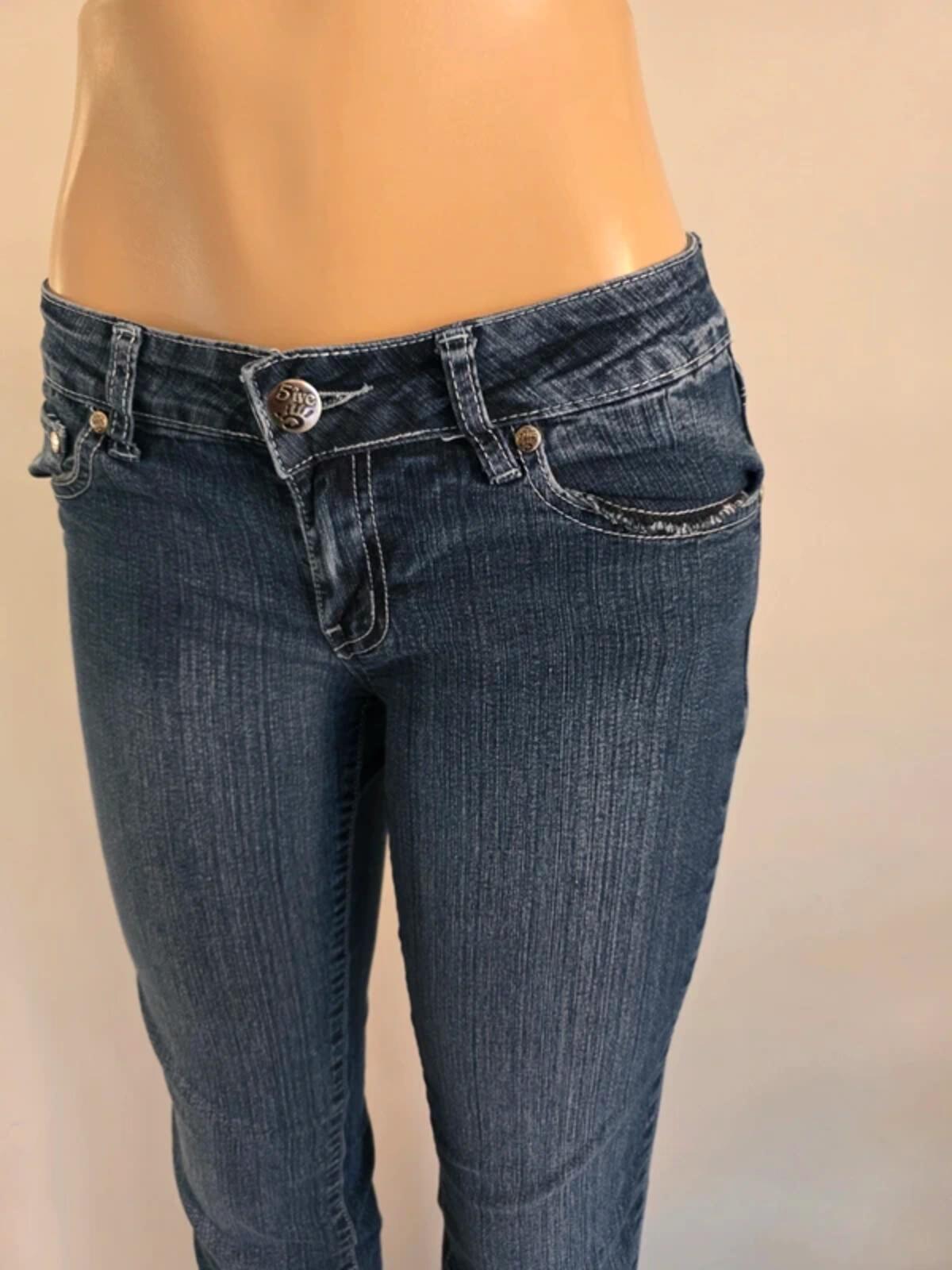 5ive Low Rise Bootcut Jeans UK Size 6