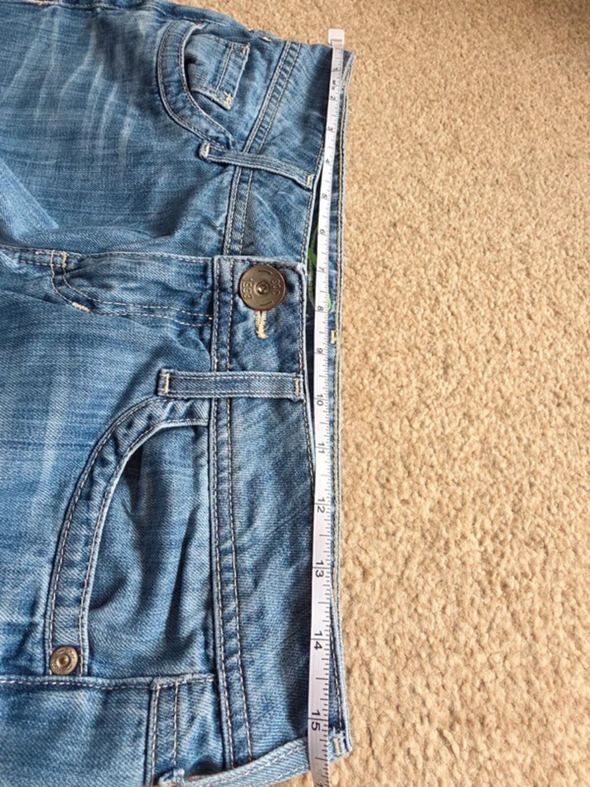 EDC by Esprit Low Rise Denim Shorts UK Size 6/8