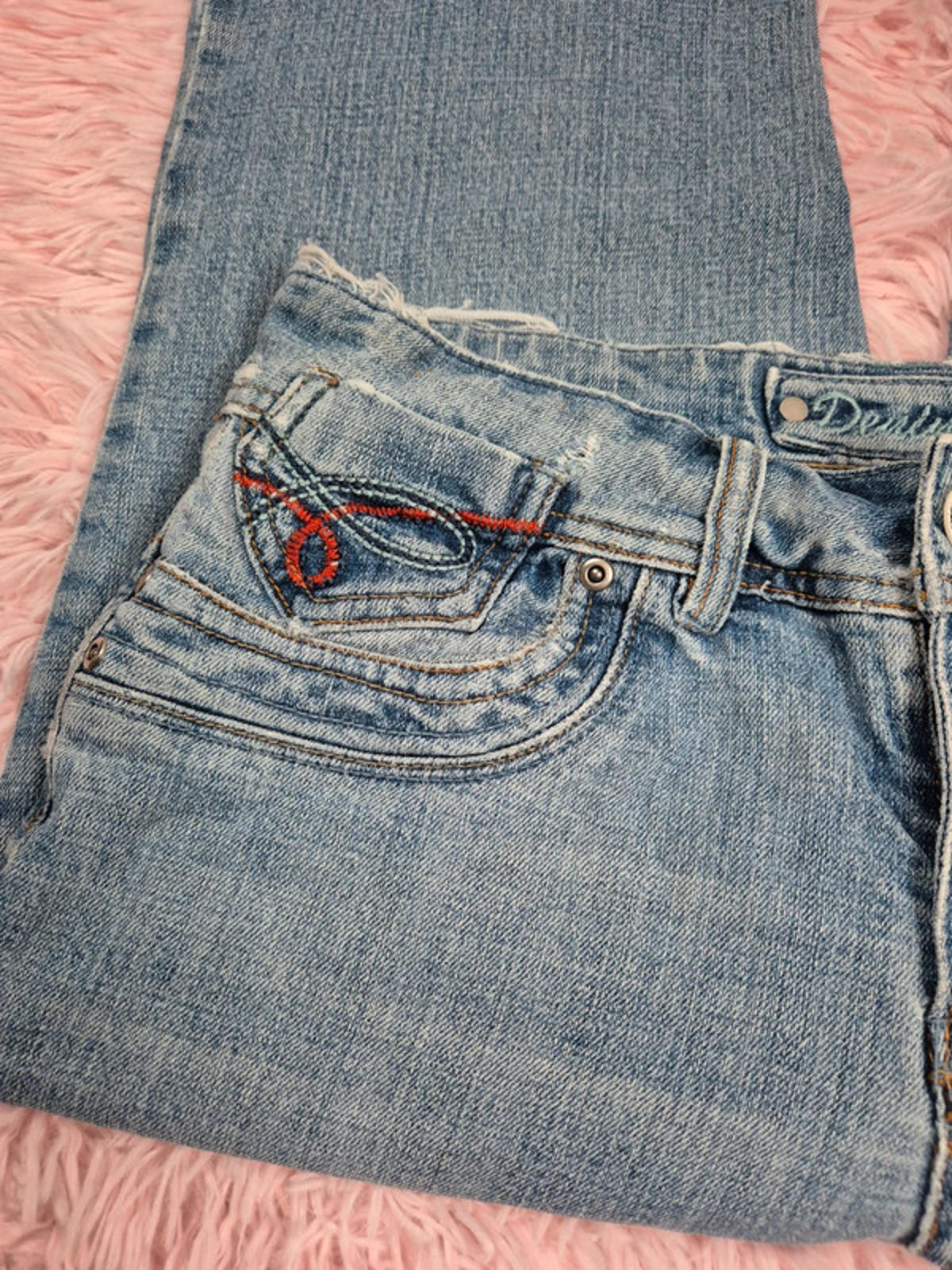 Vintage Y2K Denimwear Mid Rise Bootcut Jeans UK size 12