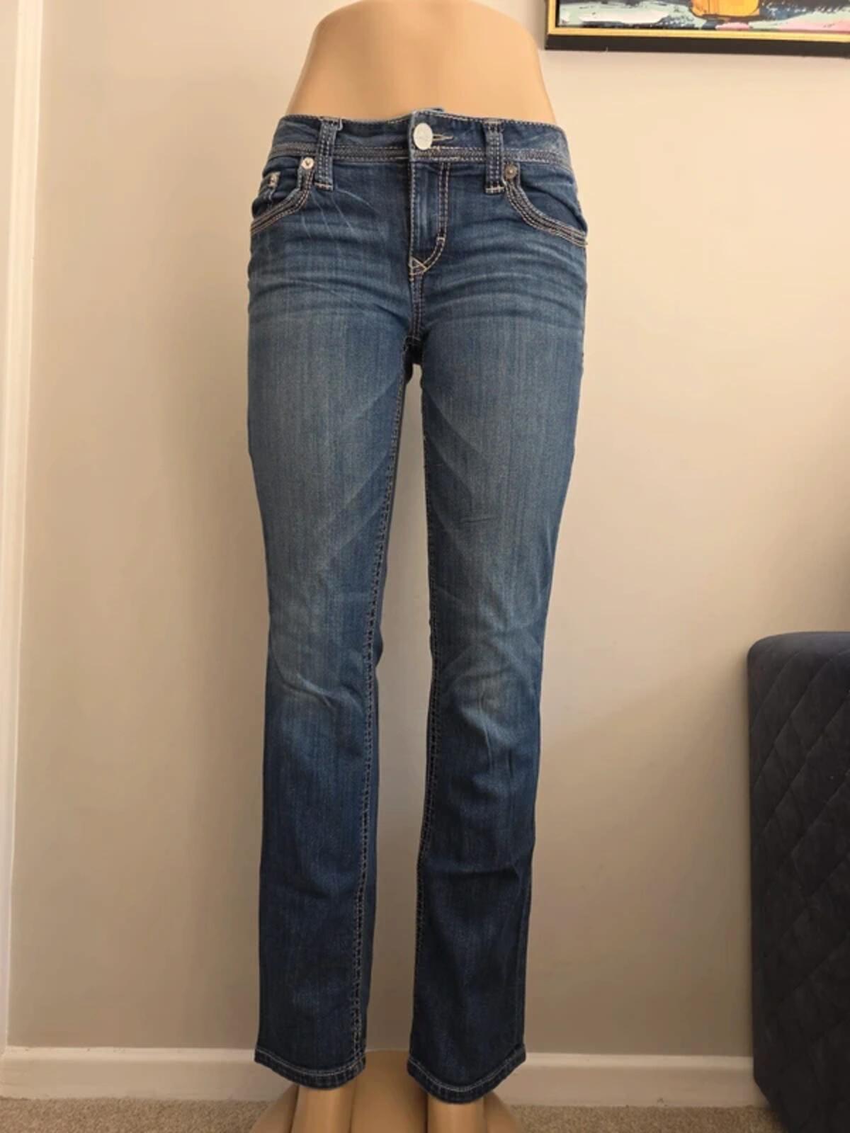 Express Low Rise Barely Bootcut Vintage Y2K Jeans UK Size 10