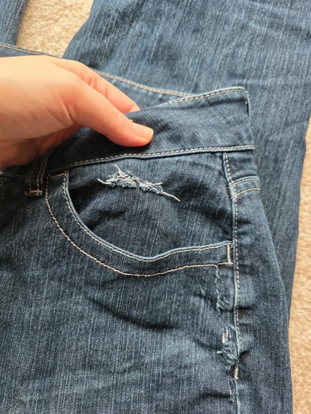 Vintage Y2K Riders by Lee Mid Rise Micro Bootcut Jeans UK Size 12