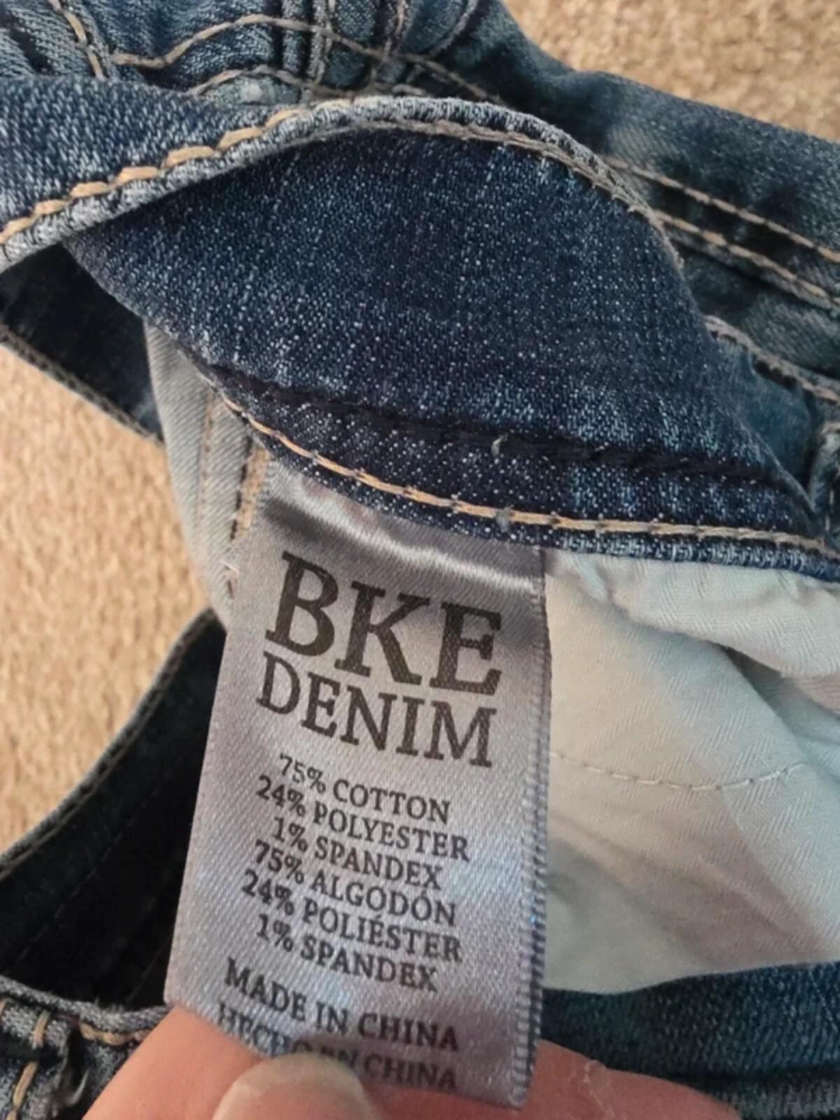 BKE Mid Rise Bootcut Vintage Y2K Jeans UK Size 10 Petite