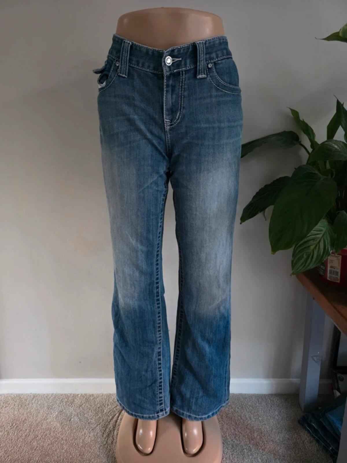 Vintage Y2K INC Mid Rise Bootcut Jeans UK Size 14 Tall