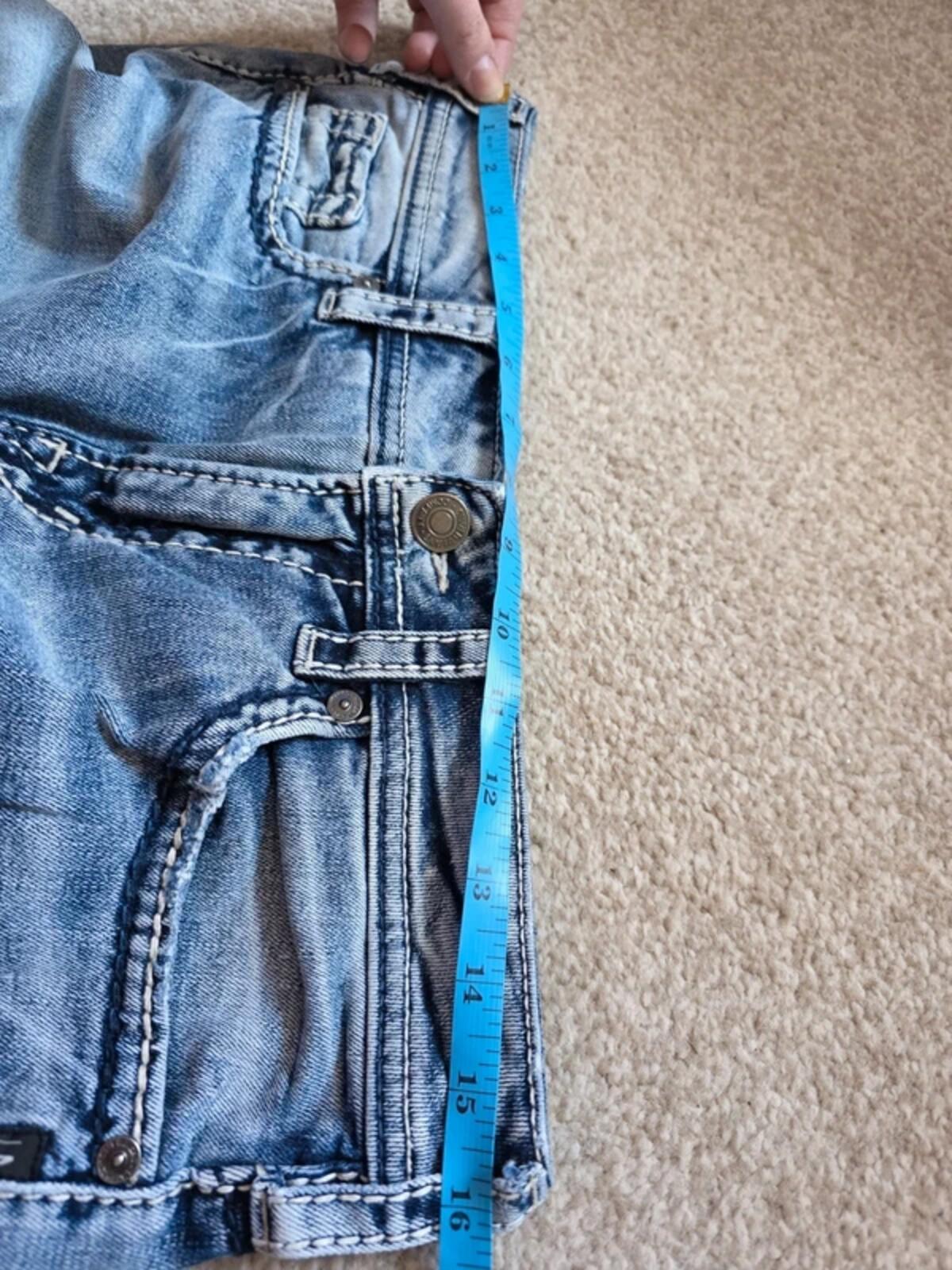 Vintage Y2K Silver Jeans Mid Rise Bootcut UK Size 12