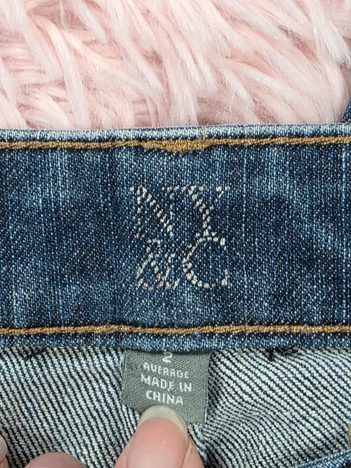 Vintage Y2K NY&C Low Rise Bootcut Jeans UK Size 8