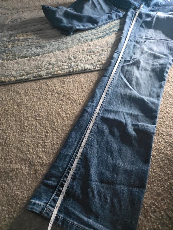 Maurices Low Rise Bootcut Vintage Y2K Jeans UK Size 8/10