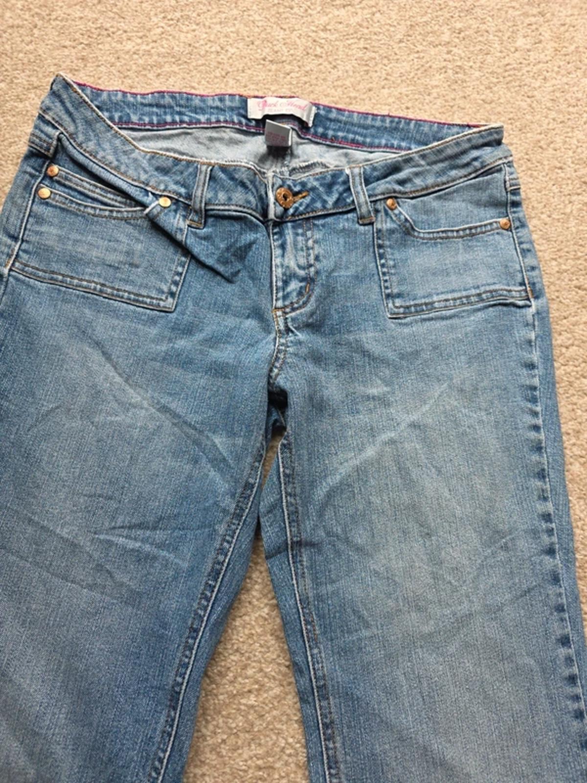 Vintage Y2K Duck Head Low Rise Bootcut Jeans UK Size 12