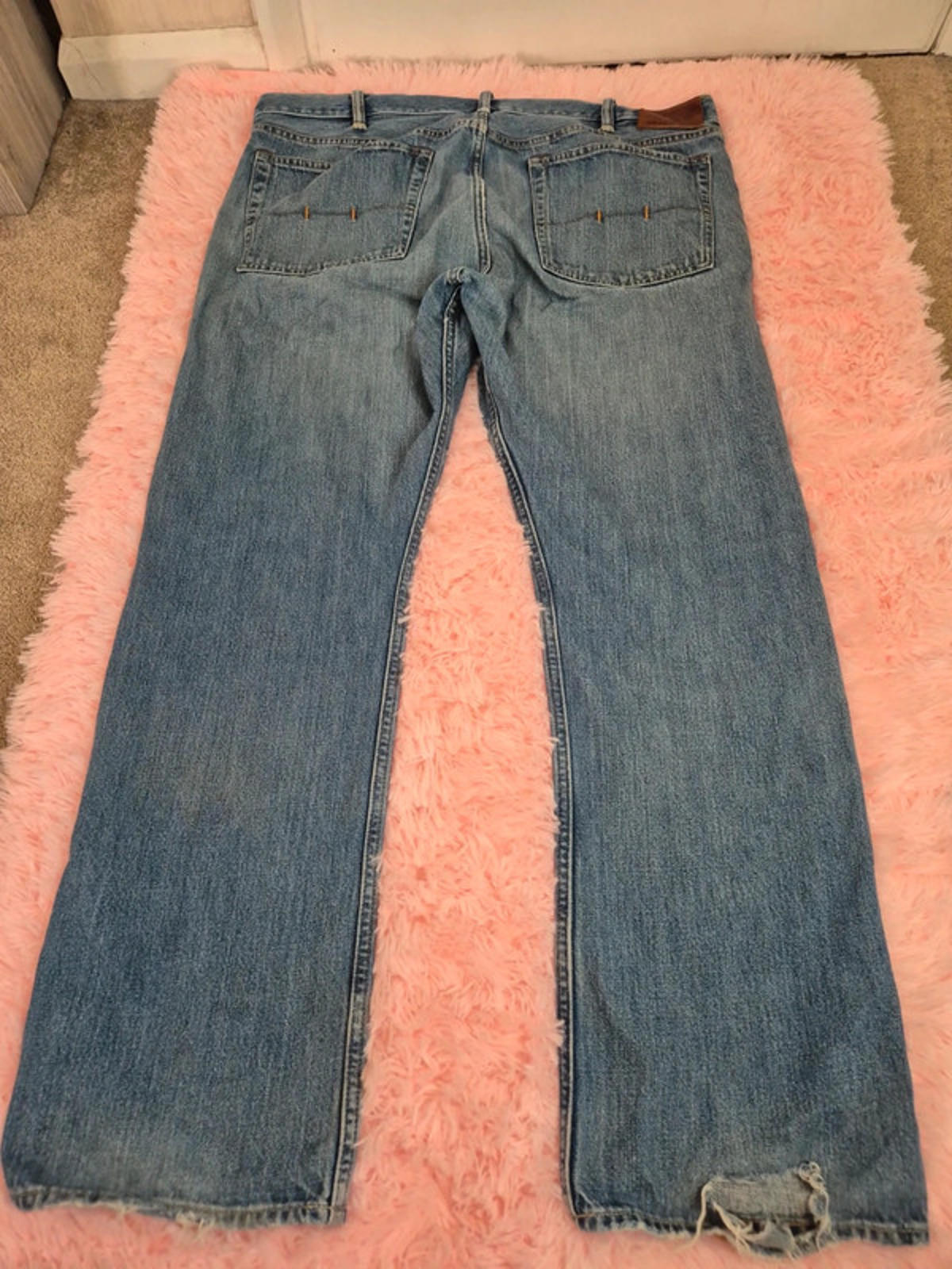 Vintage Y2K Polo Ralph Lauren Straight Leg Jeans UK 22