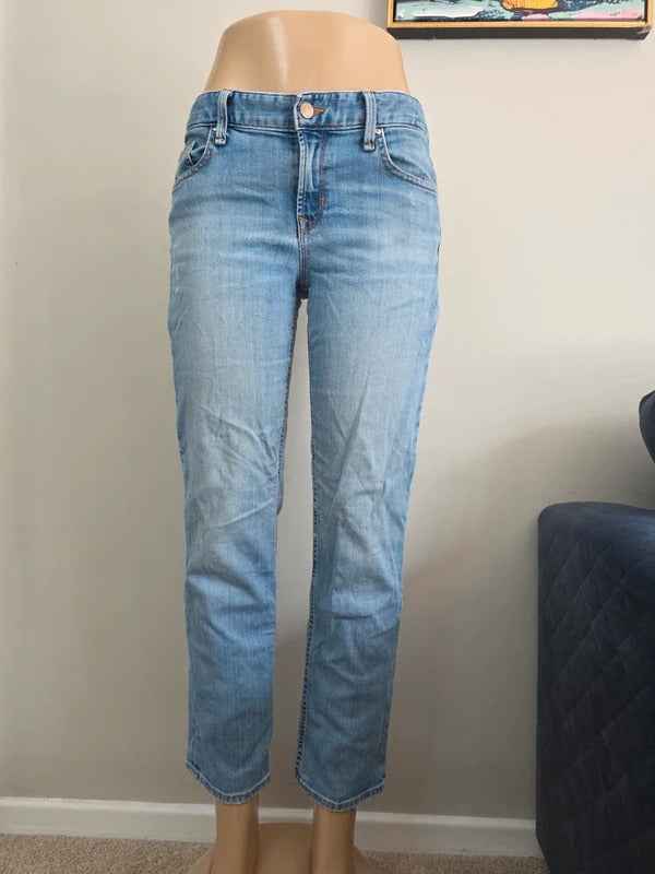 Gap 1969 Mid Rise Straight Vintage Y2K Jeans UK Size 10/12 Petite