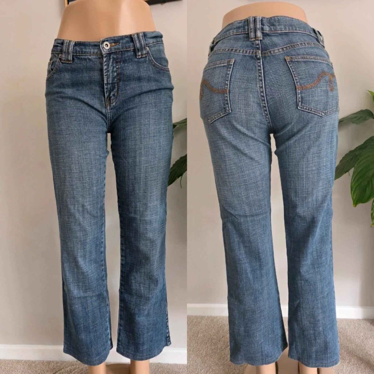 Street One Mid Rise Bootcut Jeans UK Size 10