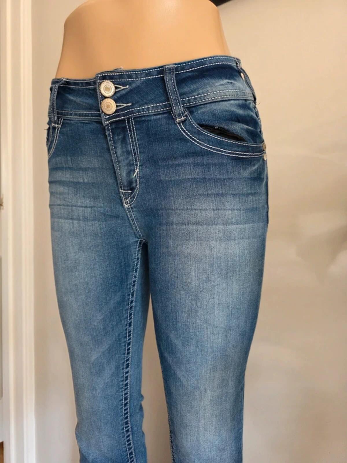 Vintage Y2K Wallflower Mid Rise Bootcut Jeans UK Size 8
