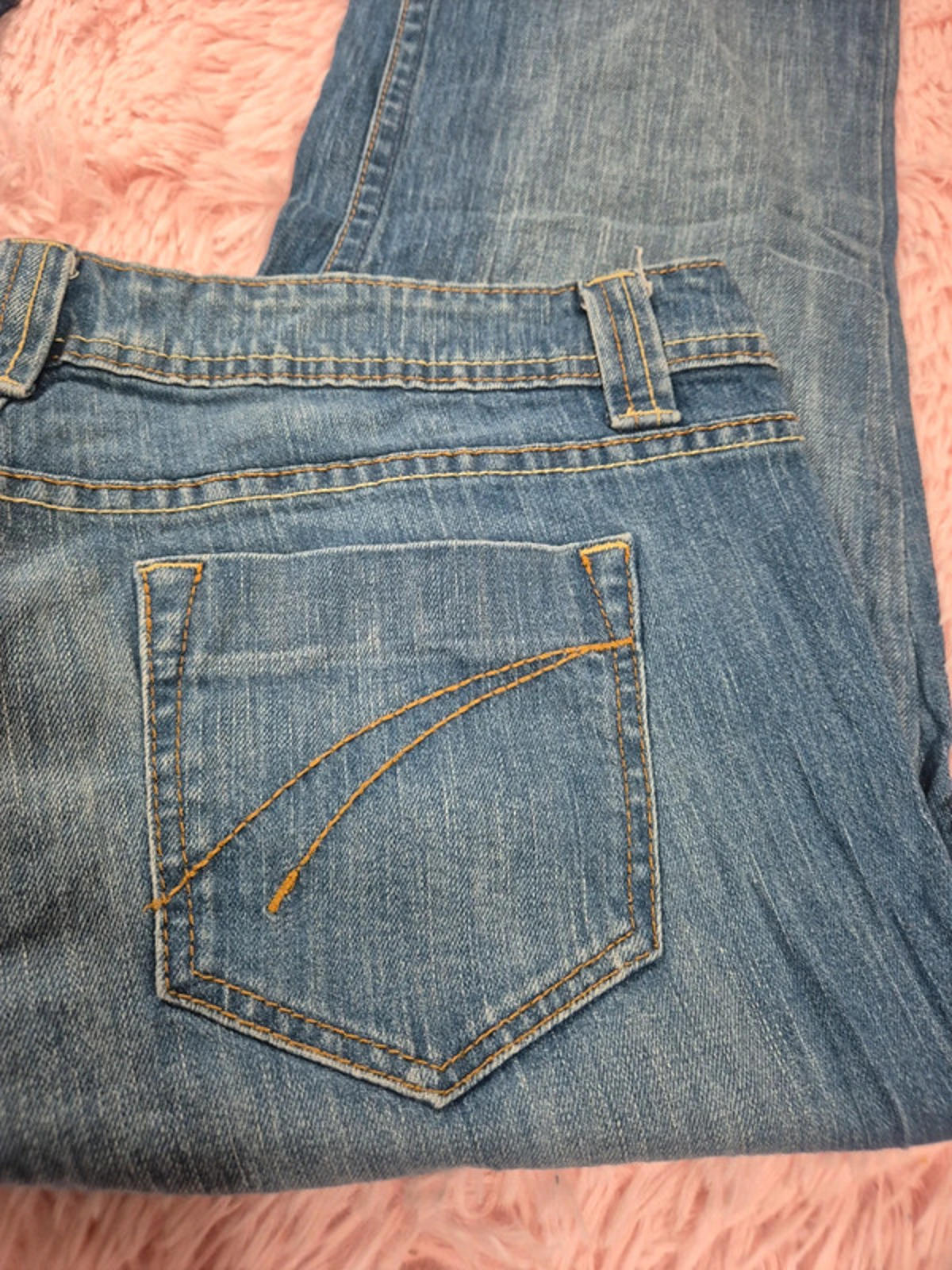 Vintage Y2K NoBo Mid Rise Flared Jeans UK size 14