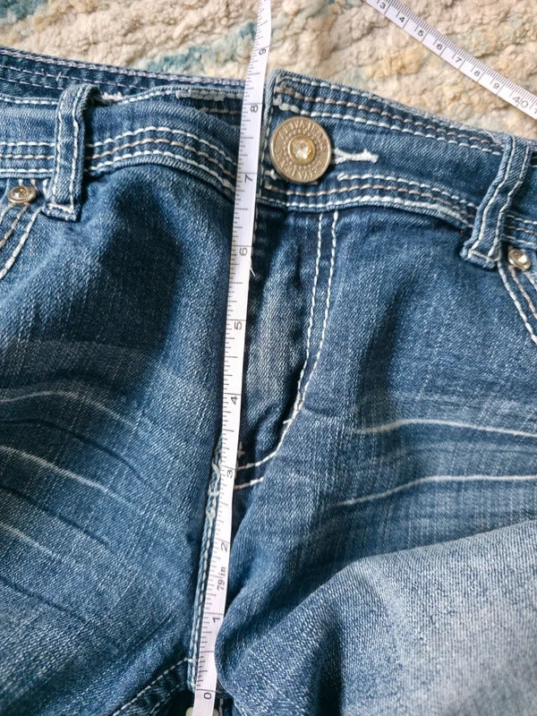 Ariya Low to Mid Rise Bootcut Vintage Y2K Jeans UK Size 12
