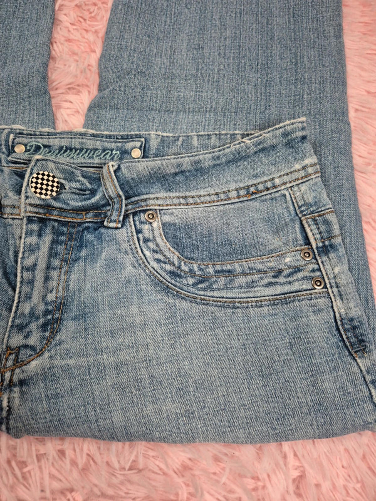 Vintage Y2K Denimwear Mid Rise Bootcut Jeans UK size 12