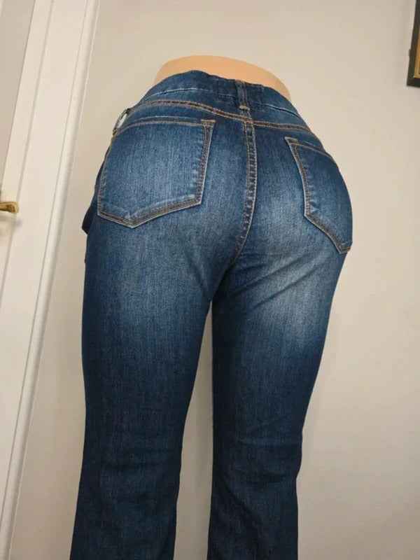 Dear John Mid Rise Bootcut Vintage Y2K Jeans UK Size 8