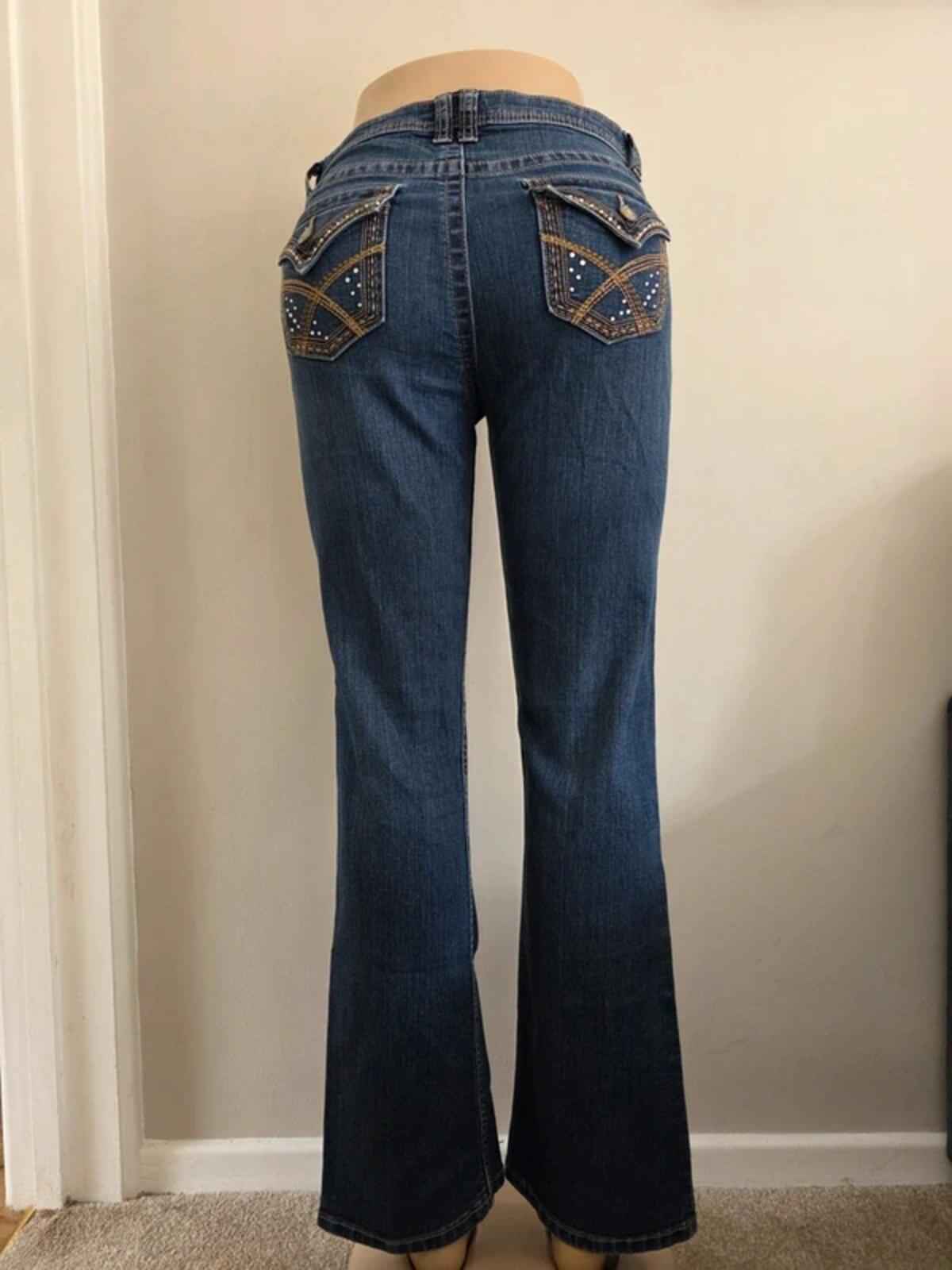 APT.9 Mid Rise Bootcut Jeans UK Size 10