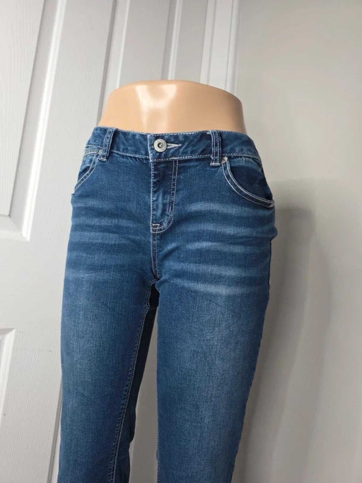 Maurices Mid Rise Bootcut Jeans UK Size 6/8 Vintage Y2K