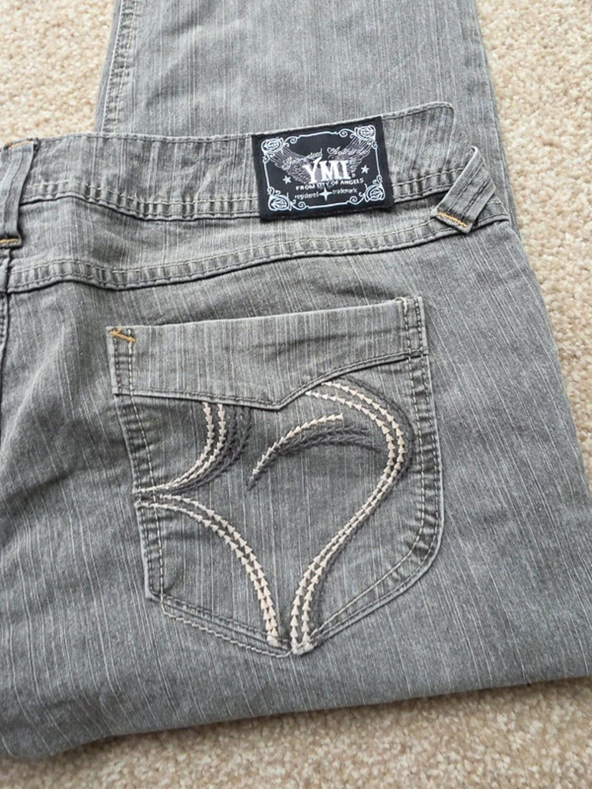 Vintage Y2K YMI Mid Rise Straight Leg Jeans UK Size 16