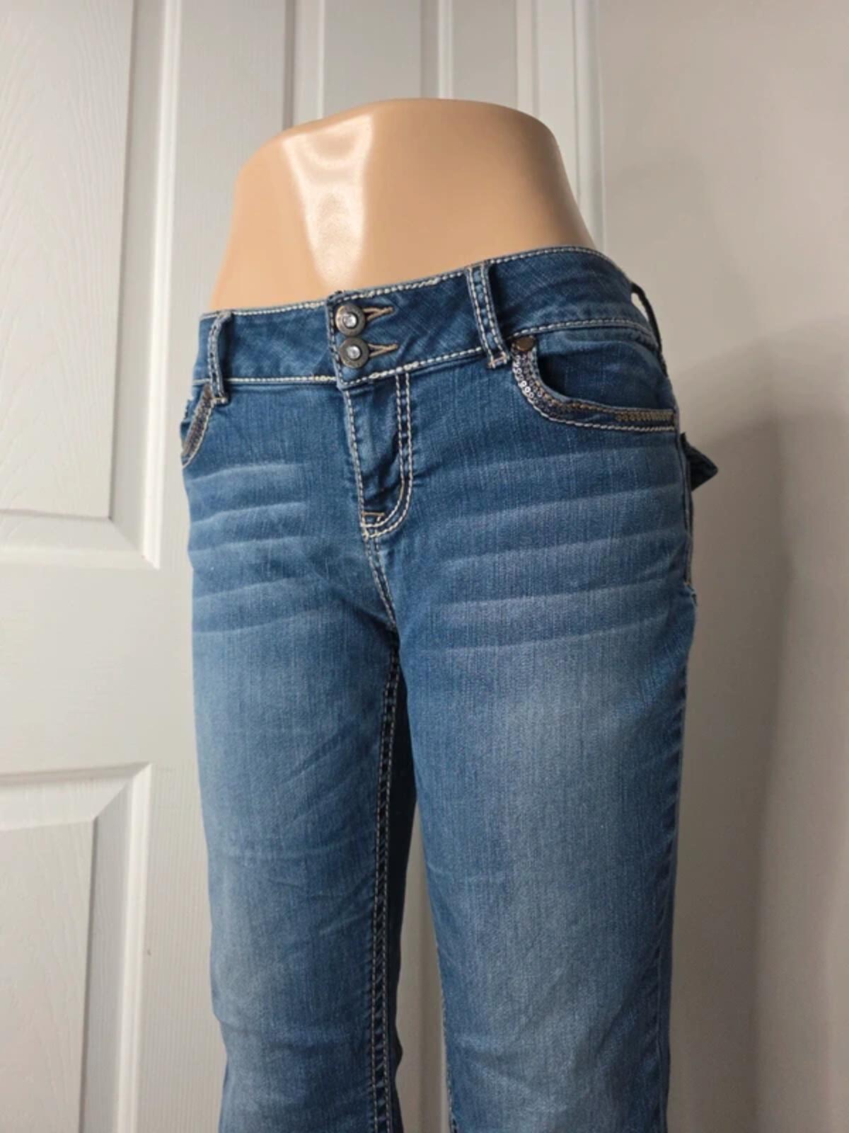 Maurices Low Rise Bootcut Jeans UK Size 10/12 Vintage Y2K