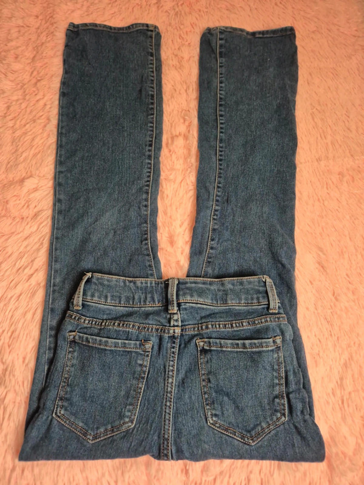 Vintage Y2K NoBo Stretch Bootcut Jeans UK 4