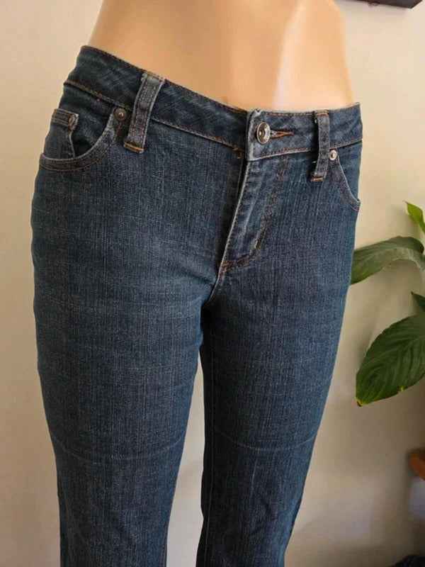 Vintage Y2K St. John’s Bay Mid Rise Straight Jeans UK Size 12 Petite