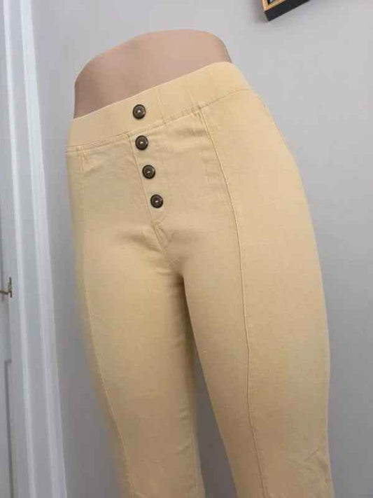 Molly Green Vintage Y2K Mid Rise Flared Pants UK Size 6/8