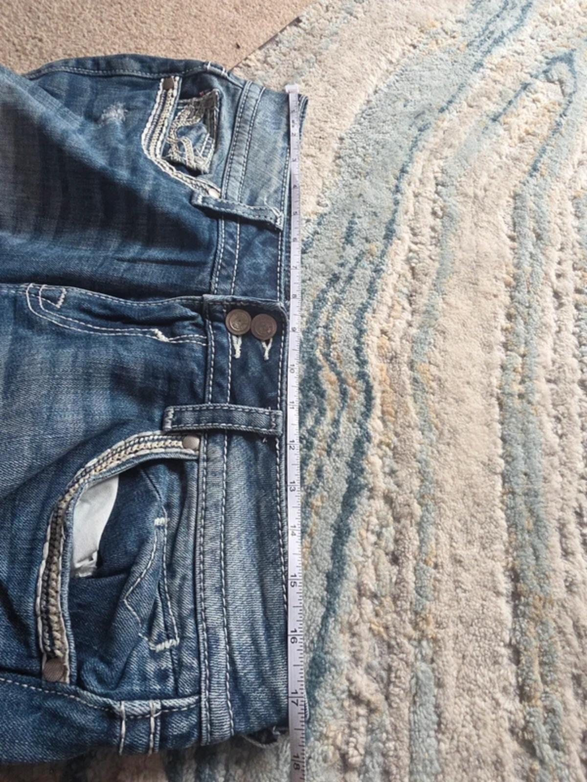 Vigoss Mid Rise Capri Vintage Y2K Jeans UK Size 14/16