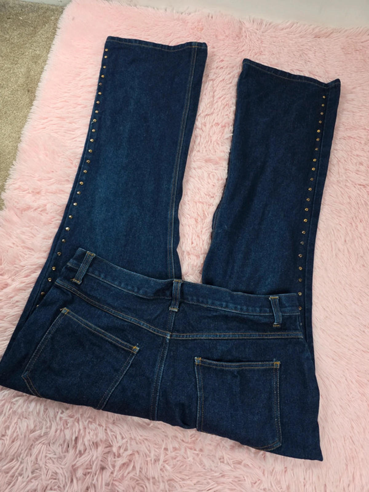 Vintage Y2K No Boundaries Mid Rise Bootcut Jeans UK Size 14