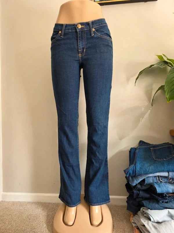 Vintage Y2K Rock & Republic Mid Rise Bootcut Jeans UK Size 8