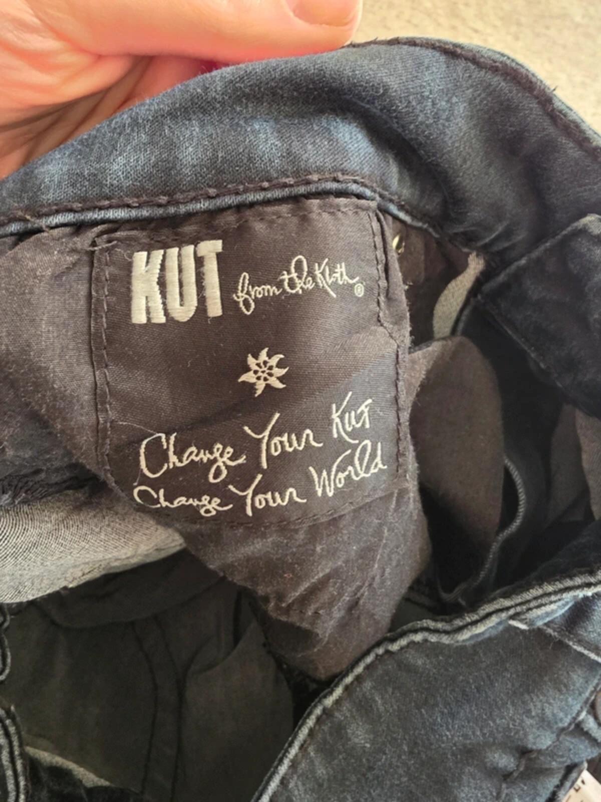 Vintage Y2K Kut From The Kloth Mid Rise Bootcut Jeans UK Size 8/10