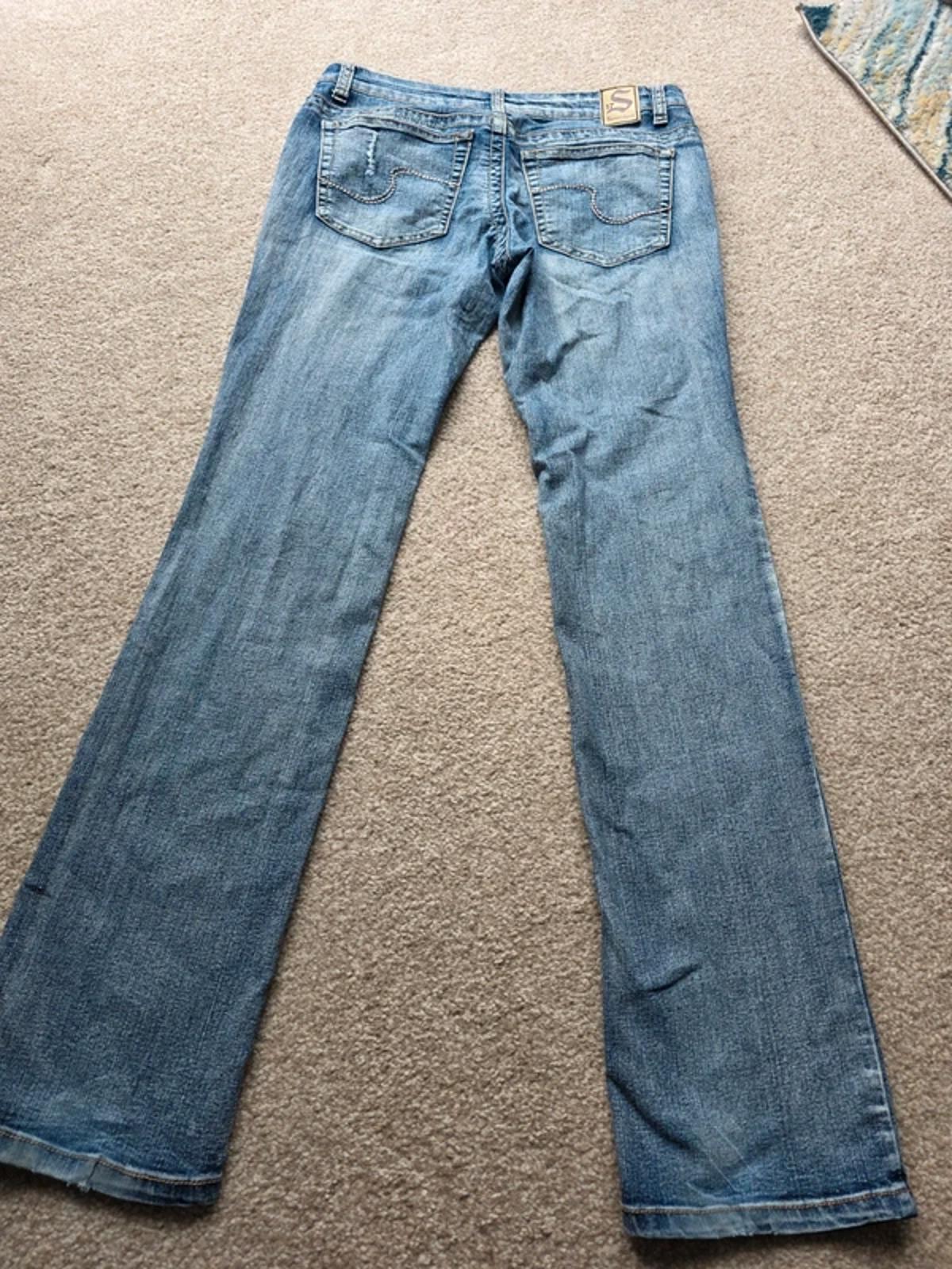 Vintage Y2K Seventeen Co Low Rise Straight Jeans UK Size 12