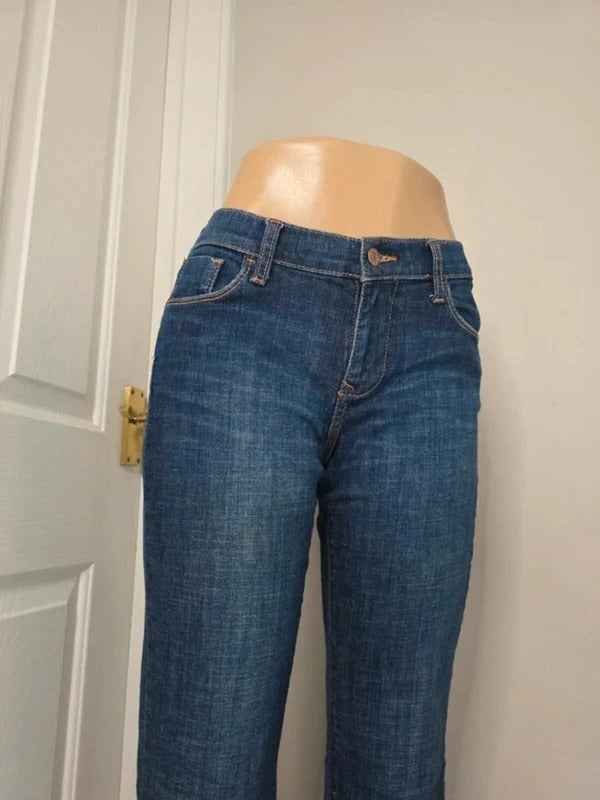 Old Navy Mid Rise Bootcut Vintage Y2K Jeans UK Size 8 Tall
