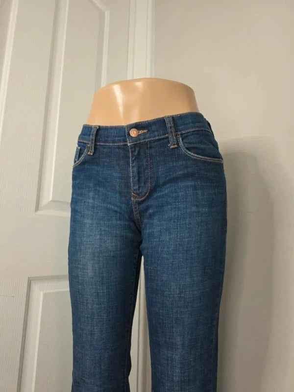 Old Navy Mid Rise Bootcut Vintage Y2K Jeans UK Size 8 Tall