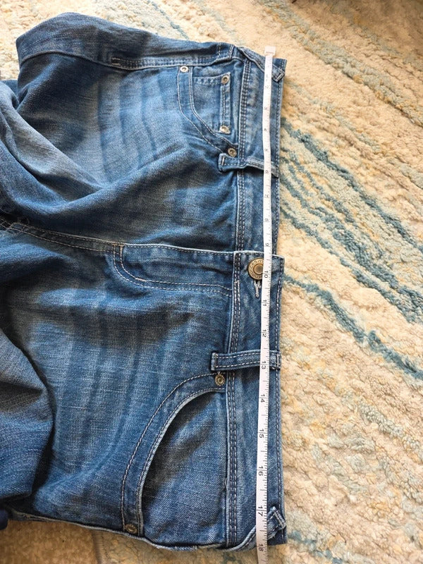 Maurices Mid Rise Bootcut Vintage Y2K Jeans UK Size 14/16 Tall