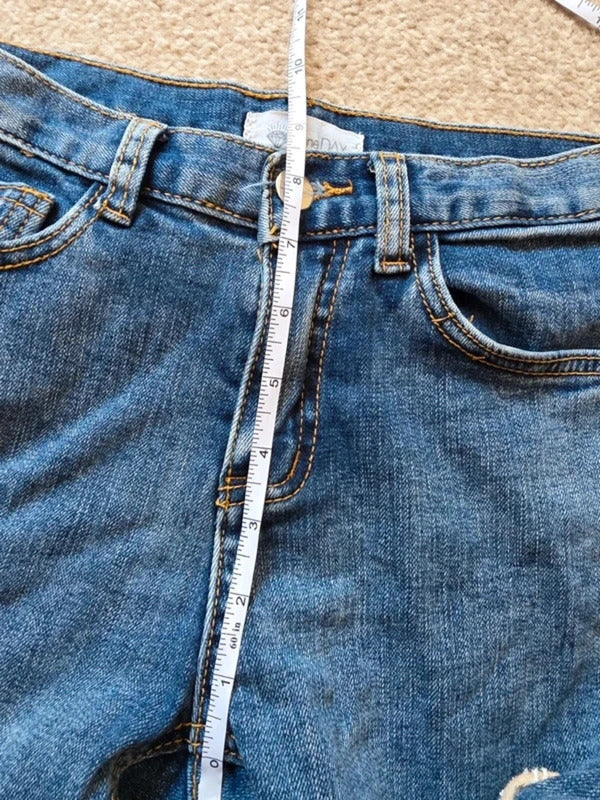 One Day Mid Rise Capri Jeans UK Size 4/6