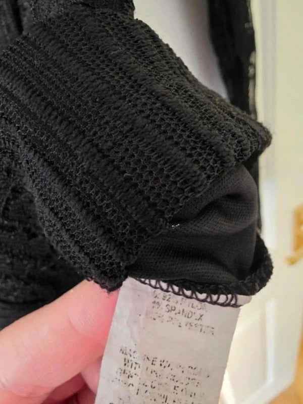 Vintage Y2K Guess Mid Rise Lace Top UK Size 12