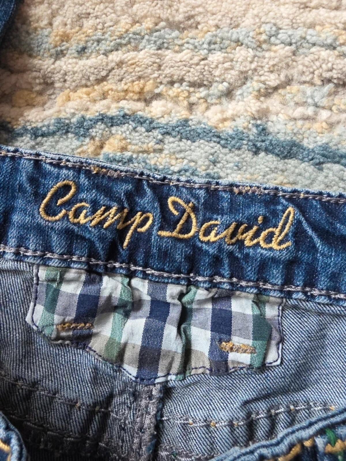 Camp David Mid Rise Wide Leg Relaxed Jeans UK Size 14 Petite