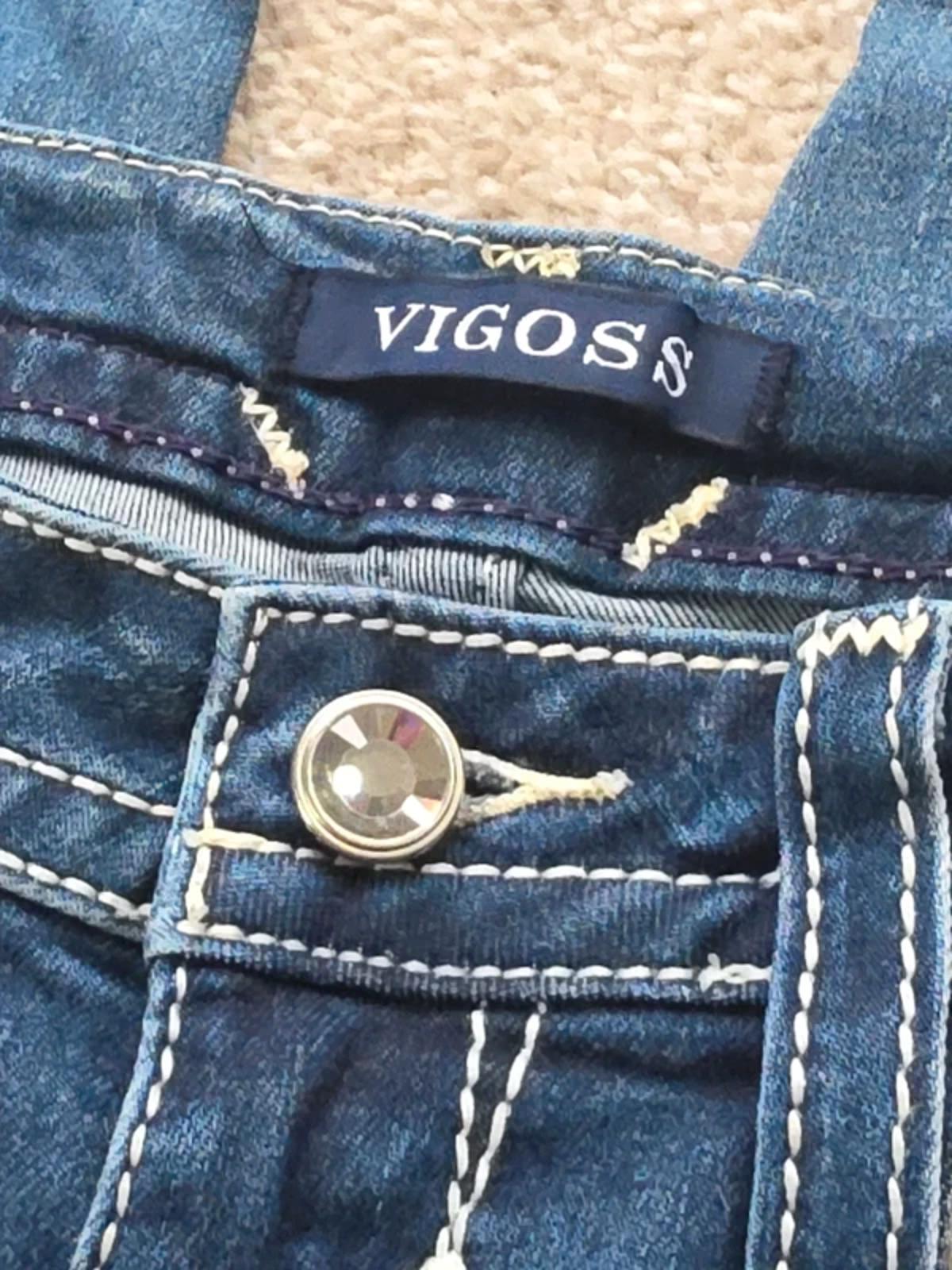 Vintage Y2K Low Rise Vigoss Capri Jeans – UK Size 10